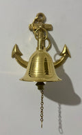 Vintage Brass Anchor Wall Bell